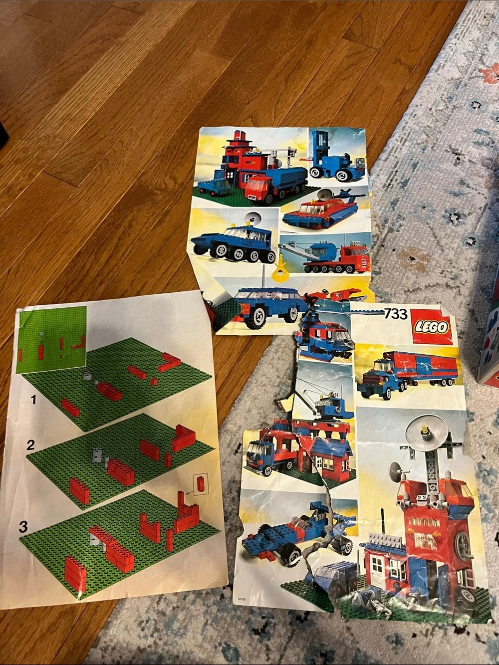 Vintage Lego Universal Building Set 733 in Box
